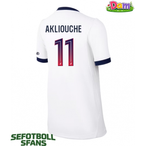 Paris Saint-Germain Maghnes Akliouche #11 Bortatröja Kvinnor 2026-27 Kortärmad